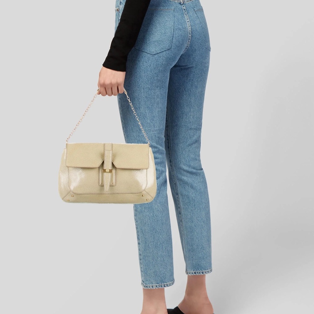 Yves Saint Laurent Leather Shoulder Bag - Picture 2 of 4